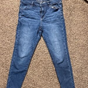 American Eagle Outfitters Dark Blue Women’s Skinny Jeans
